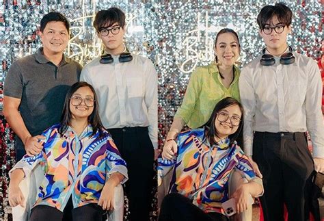 Claudine Barretto, Raymart Santiago, son Santino celebrate Sabina's.